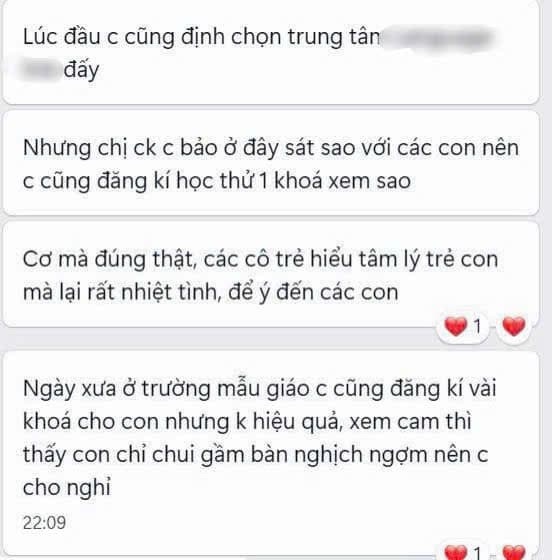 Ảnh feedback của Chị Vũ Dung